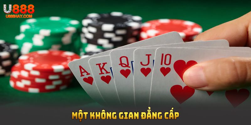 Casino U888 mang đến cho người chơi một không gian đẳng cấp