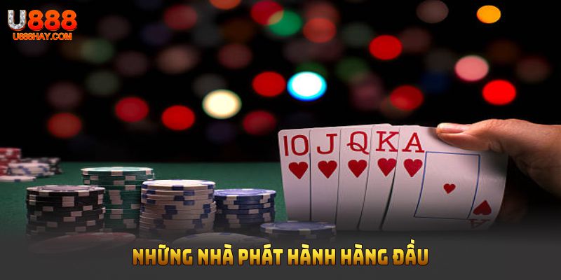 Những nhà phát hành hàng đầu liên kết với sảnh casino U888.