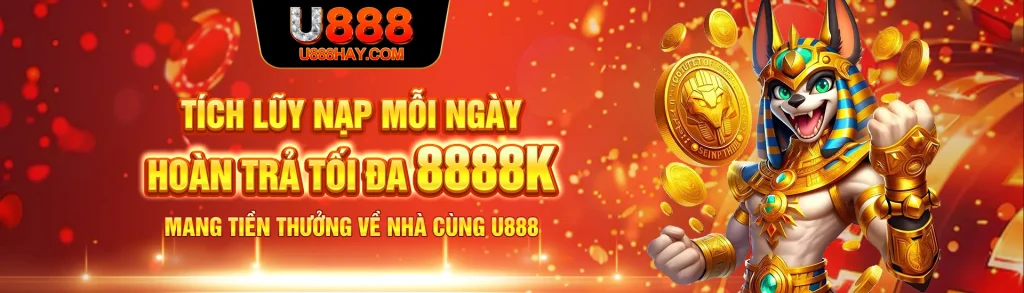 Tích lũy nạp nhận thưởng cùng u888